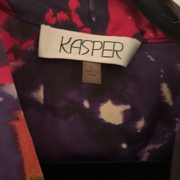 Kasper, floral sleeveless blouse - Picture 2 of 5